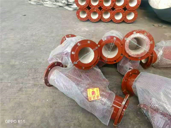 陶瓷环铠装耐磨管道
