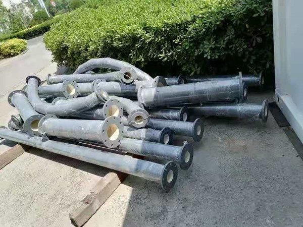 陶瓷环铠装耐磨管道