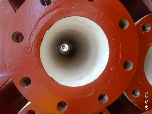 陶瓷环铠装耐磨管道