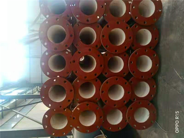 陶瓷环铠装耐磨管道