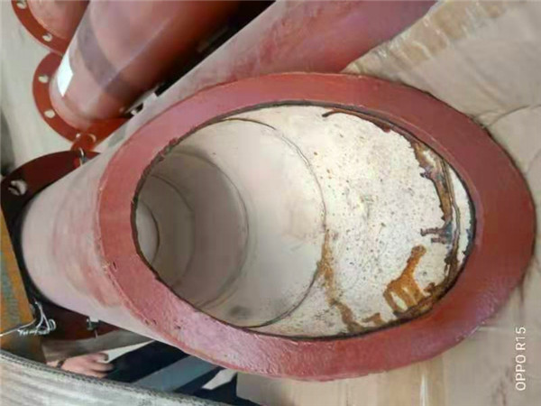 陶瓷环铠装耐磨管道