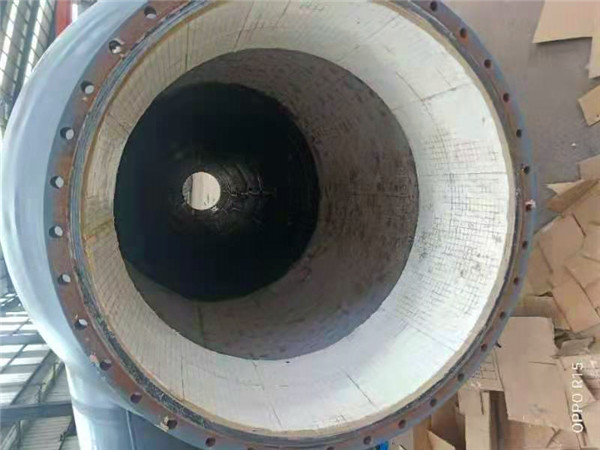 陶瓷环铠装耐磨管道